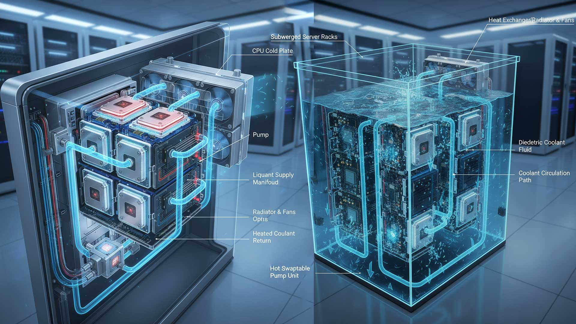 Direct-to-Chip vs. Immersion Cooling - Which is Best for AI