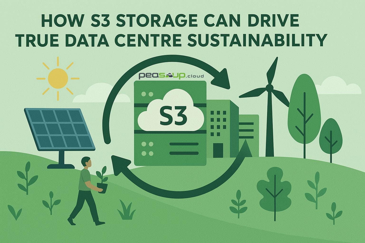 How S3 Storage Can Drive True Data Centre Sustainability