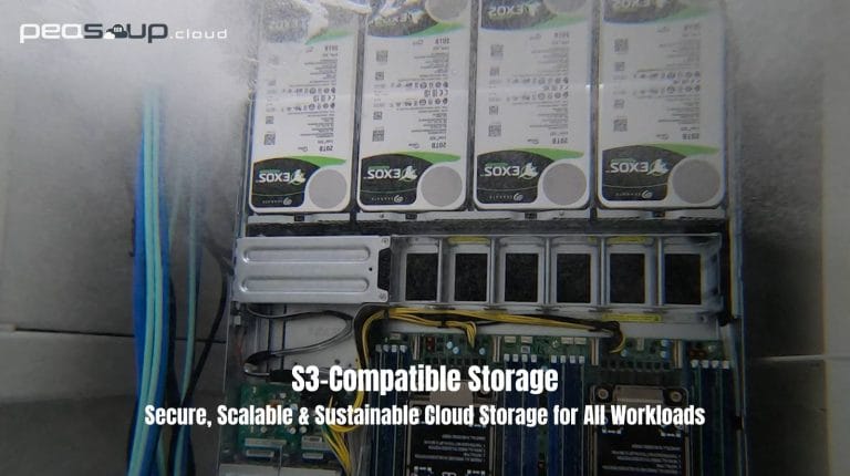 PeaSoup S3 Storage — Secure, Scalable & Sustainable Cloud Storage for Modern Workloads 4 PeaSoup S3 Storage — Secure, Scalable & Sustainable Cloud Storage for Modern Workloads