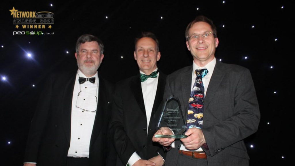 PeaSoup Wins Cloud Based Solution of the Year at Network Computing Awards 2025 1 PeaSoup Wins Cloud Based Solution of the Year at Network Computing Awards 2025