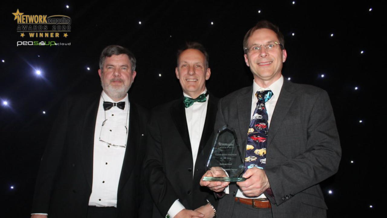 PeaSoup Wins Cloud Based Solution of the Year at Network Computing Awards 2025