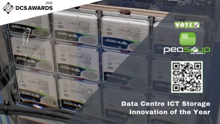 PeaSoup Cloud’s Liquid Immersion S3 Storage Shortlisted for DCS Awards