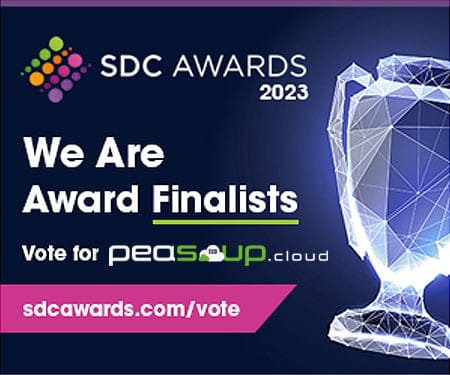 PeaSoup Cloud Shortlisted for Cloud Platform and IaaS Innovation of the Year in SDC Awards