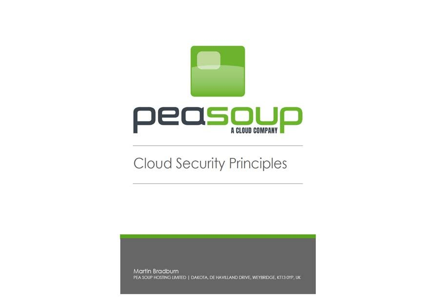 National Cyber Security Centre Cloud Security Principles